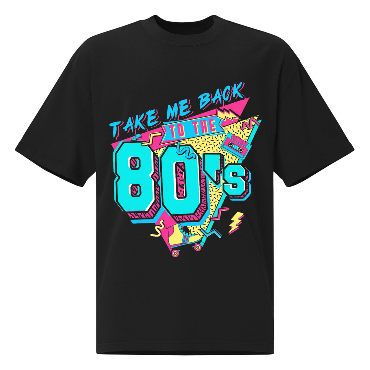 Take Me Back To The 80's T-shirt Premium Unisex Oversize